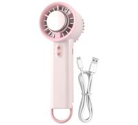 Ventilateur Portable Pour Le Voyage, Petit Ventilateur Portable | Fonctionnement En 3 Étapes Avec Lumière Colorée Pour Les Chambres, Profitez D'un Changement De Mode Facile Avec Les Options De Main, D