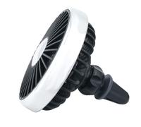 Ventilateur portable pour voiture, ventilateur USB pour voiture, Filoteur d'air de voiture à alimentation USB pour la prise, Petit refroidisseur avec un dispositif de ventilation automobile léger pour