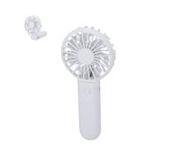 Ventilateur Portable - AVIZAR - YELLO KOKO - Pliable - 3 Vitesses - USB-C Blanc
