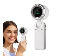 Ventilateur portable rechargeable | Ventilateur de refroidissement pliable pour activités de plein air, fournit jusqu'à 12 heures d'air frais ; se connecte sans effort aux ordinateurs portables