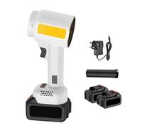 Ventilateur portable robuste avec fonction de charge rapide, excellent pour souffler l'eau et le séchage du visage, ventilateur à double batterie rechargeable