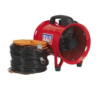 Ventilateur Portable Sealey 200Mm Avec 5M De Tuyauterie VEN200
