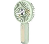 Ventilateur Portable Silencieux 3 Vitesses avec Batterie et Support Téléphone LinQ Vert Vert