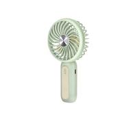 Ventilateur Portable Silencieux 3 Vitesses avec Batterie et Support Téléphone Vert