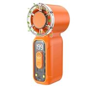 Ventilateur portable | Souffleur réglable avec poignée - Mini ventilateur de poche de voyage à haute vitesse | pour intérieur extérieur maison bureau voyage randonnée camping pique-nique