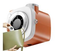 Ventilateur portable - Taille réglable en forme de caméra en forme de caméra, appareil de refroidissement portable rechargeable, léger, mini refroidisseur personnel pour l'été, les voyages, les