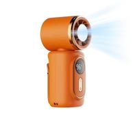 Ventilateur portable USB 3000 mAh - Mini ventilateur pliable à 180° | Ventilateur rechargeable 5 vitesses silencieux ABS 130 g | Clip pour ventilateur de poche camping plage voiture cuisine été
