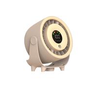 Ventilateur Portable USB avec 3 Modes, Batterie 3600 MAh, Brumisateur, Petit Ventilateur de Table pour la Cuisine et la Maison, Couleur Kaki