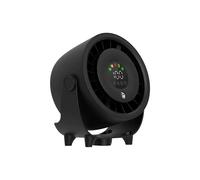 Ventilateur Portable USB avec 3 Modes, Batterie 3600 MAh, Brumisateur, Petit Ventilateur de Table pour la Cuisine et la Maison, Noir