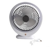 Ventilateur portable USB pour refroidissement personnel, grand vent, fonctionnement silencieux, pour étude, travail et relaxation (USB-noir)