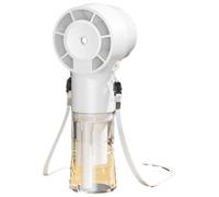 Ventilateur Portable,Ventilateur de Brumisation Ultra Silencieux Douze Mille Tours par Minute - Petit de Cou Rafraîchissant 1200 mAh Silencieux pour Camping Voyages Sport Piscine Extérieur Bronzage Pl