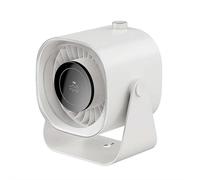 Ventilateur portable, ventilateur de bureau, 100 vitesses, petit ventilateur avec affichage numérique LED, ventilateur de table mural USB pour la maison (blanc)