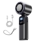 Ventilateur portable | Ventilateur de refroidissement portable rechargeable | Refroidisseur d'air compact avec 100 modes de vent pour adolescents, garçons, hommes, femmes, jeunes filles