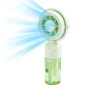 Ventilateur portable - Ventilateur personnel rechargeable à 3 | Brumisateur de refroidissement silencieux pour la maison, le bureau et le dortoir | Humidificateur portatif pour les voyages