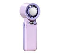 Ventilateur portable - Ventilateur portable rechargeable 6000 mAh | Refroidisseur pliable léger avec 199 réglages de vitesse, mini climatiseur pour voiture, voyage, bureau, camping, chambre, extérieur