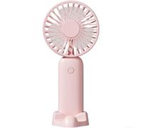 Ventilateur portatif compact avec base trois niveaux de vent, chargement USB, fonctionnement silencieux sous trente six db, refroidisseur d'air personnel portable pour bureau, chambre, camping, voyage