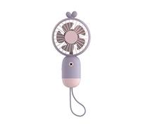 Ventilateur portatif Mignon, chargeant, Mini électrique Multifonction portatif d'énergie éolienne(E)