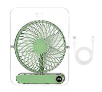 Ventilateur Portatif pour le Voyage - Équipement Portable USB Pliable 5 Vitesses,Ventilateur de Voyage pour Dormir | pour l'Été les Voyages le Plein Air la Plage le Sport la Randonnée la Pêche les