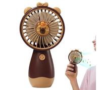 Ventilateur Portatif Rechargeable - Appareil portable USB rechargeable avec un mignon,Puissant Ventilateur Personnel,Pour Été Voyage Camping Plein Air Plage Festival Sports Pêche Bureaux Bure