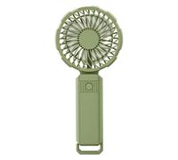Ventilateur portatif rechargeable, hélice de refroidissement silencieuse, 800 mAh, ventilateur personnel portable, refroidisseur de batterie électrique, poignée ergonomique légère, pour les voyages