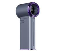 Ventilateur portatif Turbo - Polymère ABS résistant aux chocs, petit ventilateur haute vitesse, affichage numérique intelligent et fonction de pulvérisation | Outil de refroidissement portable pour vo