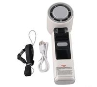 Ventilateur portatif Turbo Speed pour aventures en plein air, alimenté par USB et compact pour une portabilité et un refroidissement faciles (blanc réfrigérateur)