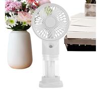Ventilateur Portatif - Ventilateur Rechargeable à Main - Rafraîchisseur d'Air Rechargeable par USB et Pliable pour Été, Bureau, Plage, Maison, Voyage et Événements