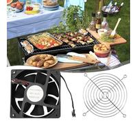 Ventilateur pour barbecue à charbon numérique Masterbuilt Gravity Series 560/800/1050 XL, pièce de rechange compatible avec les modèles MB20040122 MB20040220 MB20041020, 12 V CC en plastique, 120 x