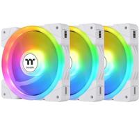 Ventilateur pour boitier PC - THERMALTAKE - SWAFAN EX12 ARGB Sync - Blanc - 3x120mm A-RGB - 56,26-57,11CFM