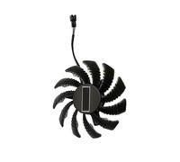 Ventilateur pour Carte Graphique 75mm Abs Noir 2pin Dc 12v