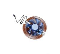 Ventilateur pour cpu Hydraulique 2200RPM Faible pour bruit 22dB | Double caloduc, dissipation thermique optimale, alliage , compatible pour intel LGA775 à 1150, design compact(P4)