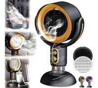 Ventilateur pour fumer - Purificateur de fumée portable - Purificateur d'air de cuisine d'intérieur - Ventilateur haut pour fumeurs - Élimination efficace des odeurs - Design de comptoir