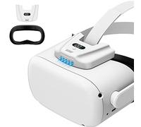 Ventilateur pour Oculus Quest 2 - Ventilateur de Refroidissement Anti-buée avec Interface faciale, Protection Anti-Transpiration, idéal pour Le Fitness, l'entraîn