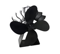 Ventilateur pour Poêle à Bois - Ventilateur 4 Lames, Non Électrique, Chaleur d’Hiver | Ventilateurs de Cheminée Écologique Alimenté par Chaleur pour Poêles à Bois, Ventilateurs Thermique Silencieux