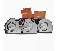 Ventilateur pour processeur d'ordinateur Portable pour Dell Pro Max 16 Plus MB16250 0WDXF1 WDXF1 ND8CC39-24E04 ND8CC39-24E05 ND8CC39-24E06 DC28001CMD0 pour Carte Graphique discrète DIS
