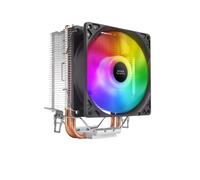 Mars Gaming Ventirad MCPUARGB – 130W TDP, 2 heatpipes HCT, 90mm CHROMA RGB, Intel & AMD