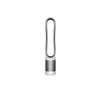 Dyson Pure Cool TP00 - Purificateur ventilateur tour sans pales, 10 vitesses, 434 L/s, filtre HEPA 360°, capte 99,95 % particules, Blanc/Argent