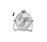 Orbegozo Ventilateur industriel PWM 2147 – 45 cm, 3 vitesses, télécommande, 130 W, métal
