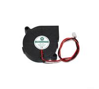 Ventilateur radial 50 x 15 mm DC 5 V 12 V 24 V Solution de refroidissement silencieuse pour imprimante pièces serveur CPU électronique 25 dB bruit (12 V)