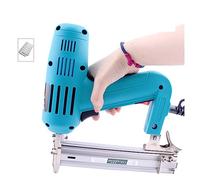 Ventilateur Radial, Pistolet à ongles électrique 1800W sans coincé F30 pistolet à ongles droit cloueur outils de travail du bois pistolet à ongles en acier à ongles