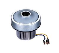 Ventilateur Radial, Ventilateur centrifuge CC, souffleur d'air 4235 DC12V DC24V Triphasé DC Brushless Seeder Micro Ventilateur à grand volume d'air Petite haute pression(12V Blower and drive)