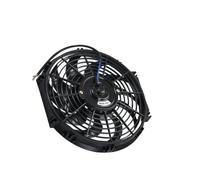 Ventilateur Radiateur Moteur Voiture Radiateur Électrique Universel Mince Et Réversible, 12 Pouces, 12V, 80W, Ventilateur Automatique Push Pull Avec Kit Montage Type S 12 Pouces WX-FAN12