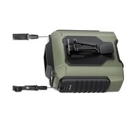 Ventilateur rechargeable à clipser avec flux d'air puissant, chargement USB et vitesse de réglage, mains libérant les mains pour les pique-niques et sac de durabilité