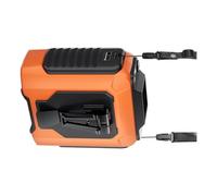 Ventilateur rechargeable à clipser avec flux d'air puissant, chargement USB et vitesse de réglage, mains libérant les mains pour les pique-niques et sac de durabilité