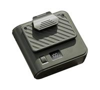 Ventilateur rechargeable - Mini portable, vitesse réglable, refroidisseur personnel compact et léger, alimenté par batterie USB pour les voyages d'été Sports de plein air Randonnée P