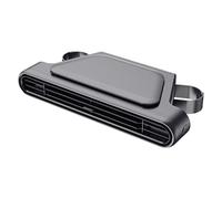 Ventilateur Rechargeable Portable - Double Turbine Silencieuse Réglable, Ventilateur De Voiture Sur Siège Arrière, Pompe de Circulation D'air à Double Tête | Pour Berline SUV RV De Voyage Intérieur De