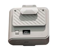 Ventilateur rechargeable - Vitesses réglables, ventilateur personnel pour travail, jardinage, déplacements, camping, randonnée, voyage, été, sport, gym, exercice, marche - pour le camping