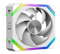 Ventilateur Refroidissement ARGB 360mm Modulaire Empilable Épissage PWM Silencieux 120mm Kit Ventilateurs Rvb Pour Boîtier PC Accessoires Montage PC(Wit,Regular)