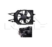 Ventilateur Refroidissement Moteur de Radiateur pour Ford Focus Tournoi 1.6 16V