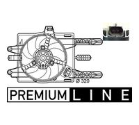 Ventilateur, refroidissement moteur MAHLE CFF 141 000P
